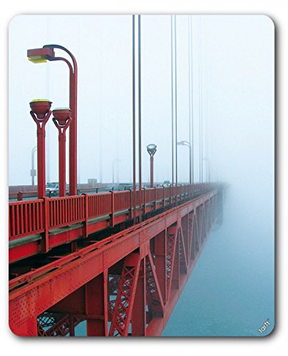 1art1 San Francisco Golden Gate Brücke In Den Nebel Mauspad 23x19 cm von 1art1