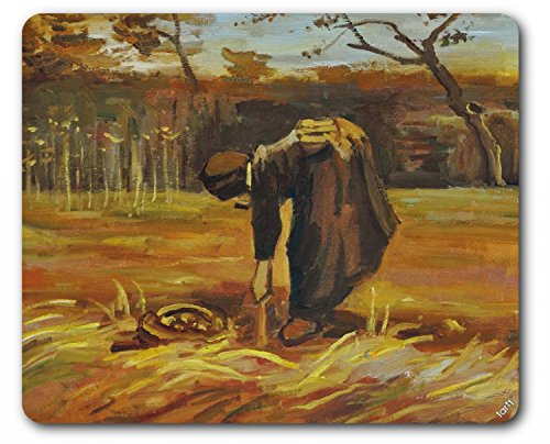 1art1 Vincent Van Gogh Bäuerin Beim Kartoffellesen, 1885 Mauspad 23x19 cm von 1art1