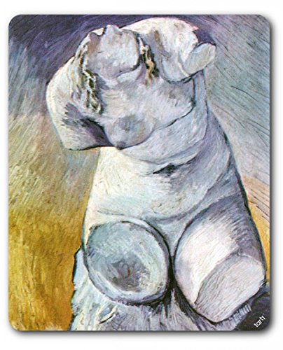 1art1 Vincent Van Gogh Gips-Statuette Eines Torsos, 1887 Mauspad 23x19 cm von 1art1