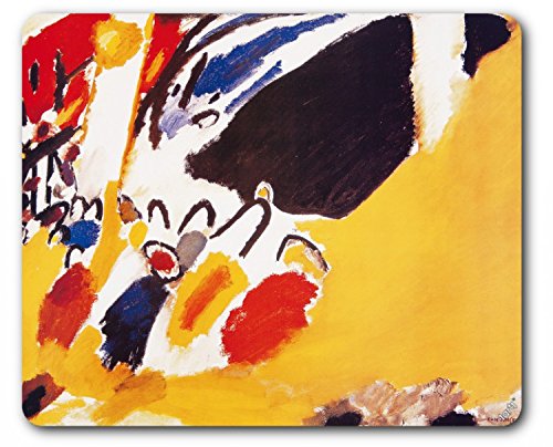 1art1 Wassily Kandinsky Impression III, Konzert, 1911 Mauspad 23x19 cm von 1art1