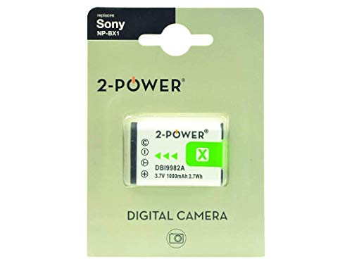 2-Power 1000mAh Li-Ion (3,7V) Kamera Ersetzt Akku für SLB-11A von 2-POWER