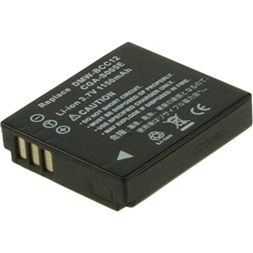 2-Power 1050mAh Li-Ion (3,7V) Kamera Ersetzt Akku für BP-DC4 von 2-POWER