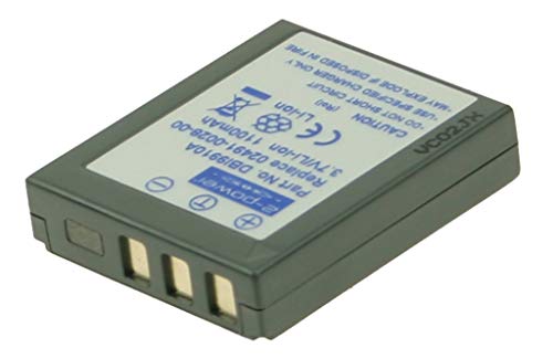 2-Power 1100mAh Li-Ion (3,7V) Kamera Ersetzt Akku für 02491-0028-00 von 2-POWER