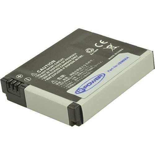 2-Power 1100mAh Li-Ion (3,7V) Kamera Ersetzt Akku für AHDBT-001 von 2-POWER