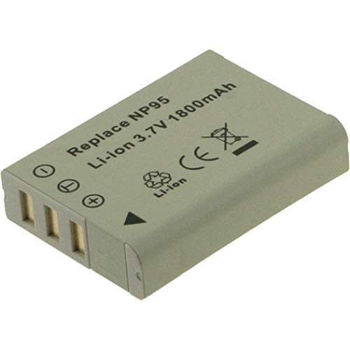 2-Power 1500mAh Li-Ion (3,7V) Kamera Ersetzt Akku für NP-95 von 2-POWER