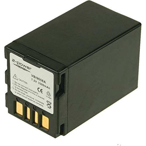 2-Power 3300mAh Li-Ion (7,2V) Camcorder Ersetzt Akku für BN-VF733U von 2-POWER