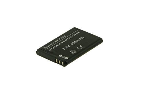 2-Power 600mAh Li-Ion (3,7V) Kamera Ersetzt Akku für BP-760S von 2-POWER