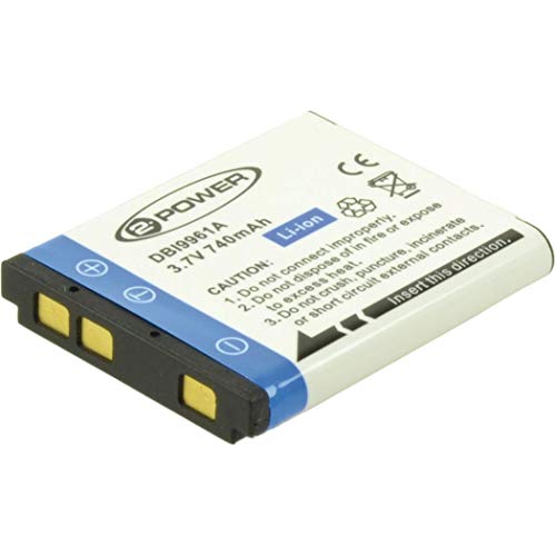 2-Power 600mAh Li-Ion (3,7V) Kamera Ersetzt Akku für D-LI108 von 2-POWER