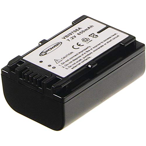 2-Power 750mAh Li-Ion (6,8V) Camcorder Ersetzt Akku für NP-FV50 von 2-POWER