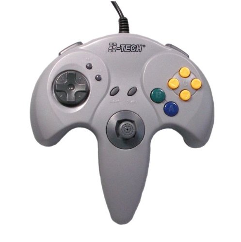 2-TECH Controller im Retro Design passend für Nintendo 64/ N64 von 2-TECH