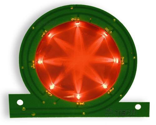 2-TECH Logo Modding Beleuchtung orange für XBOX von 2-TECH