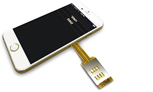 2-phones-in-1 I-82 Dual SIM Adapter für Apple iPhone 8 von 2-phones-in-1