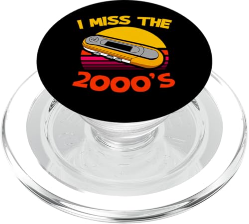 MP3 Player Ich vermisse die 2000er PopSockets PopGrip für MagSafe MP3 Player Ich vermisse die 2000er PopSockets PopGrip für MagSafe von 2000er T-Shirts für Männer und Frauen