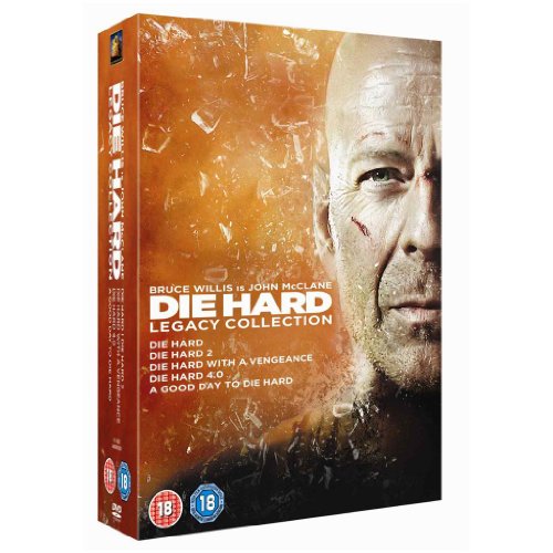 Die Hard Complete Movies 1, 2, 3, 4, 5 Film [6 Discs] DVD Collection Box set: Die Hard / Die Harder / Die Hard with a Vengeance / Die Hard 4. 0 / A Good Day to Die Hard + Extras von 20th Century Fox Home Entertainment