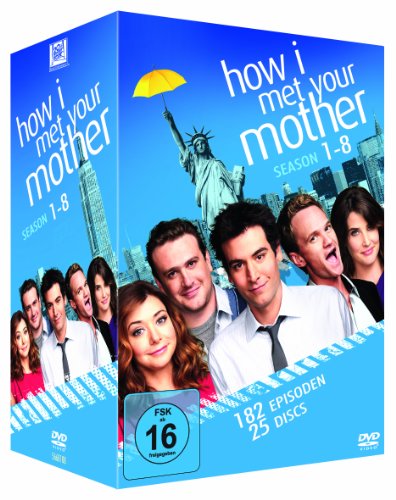How I Met Your Mother - Season 1-8 Komplettbox (exklusiv bei Amazon.de) [25 DVDs] von 20th Century Fox Home Entertainment