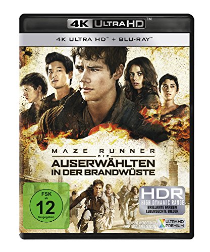 Maze Runner 2 - Die Auserwählten in der Brandwüste (4K Ultra-HD) (+ Blu-ray) von 20th Century Fox Home Entertainment