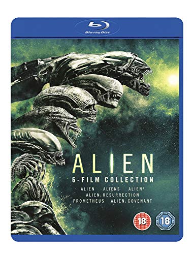 Alien 6 Films Collection: Alien / Aliens / Alien 3 / Alien: Resurrection / Prometheus / Alien Covenant (BOX) [6Blu-Ray] [Region B] (IMPORT) (Keine deutsche Version) von WALT DISNEY