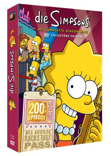 Die Simpsons - Die komplette Season 9 (Collector's Edition, 4 DVDs) von 20th Century Fox