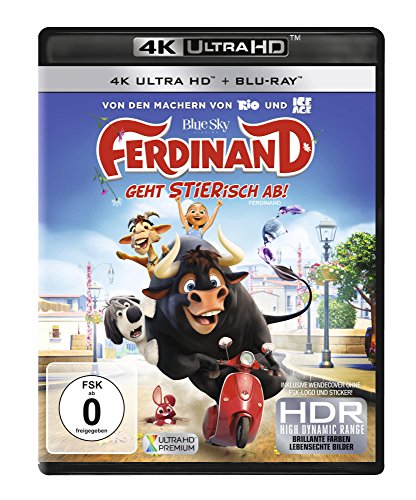 Ferdinand - Geht STIERisch ab! (4K Ultra-HD) (+ Blu-ray 2D) von 20th Century Fox