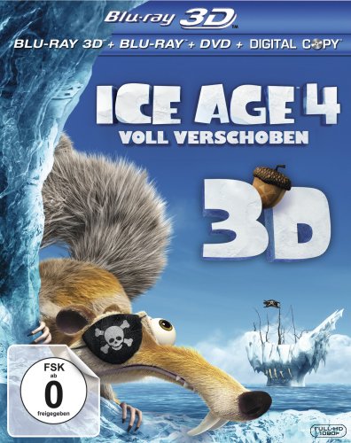 Ice Age 4 - Voll verschoben (+ Blu-ray + DVD + Digital Copy) [Blu-ray 3D] von 20th Century Fox