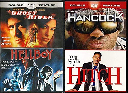 Misunderstood Superhero Collection Hancock + Ghost Rider & Hellboy superheroes Set 3-pack + Hitch Will Smith DVD von 20th Century Fox