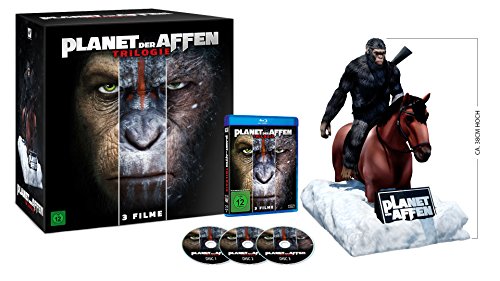 Planet der Affen Trilogie - Special-Edition mit Caesar Figur (exklusiv bei amazon.de) [Blu-ray] [Limited Collector's Edition] von 20th Century Fox