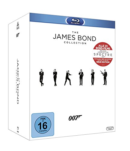 The James Bond Collection: Alle 23 Filme inkl. Leerplatz für Spectre (24 Discs) [Blu-ray] von 20th Century Fox