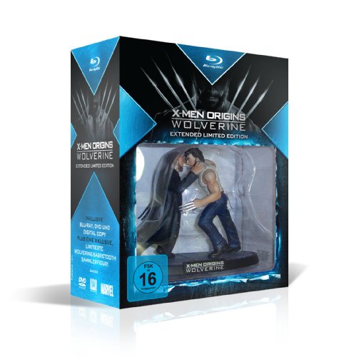 X-Men Origins: Wolverine (Extended Limited Edition inkl. DVD-Film mit Digital Copy + Sammelfigur) [Blu-ray] von 20th Century Fox