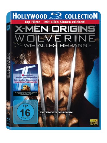 X-Men Origins: Wolverine - Wie Alles Begann (Extended Version) [Blu-ray] von 20th Century Fox