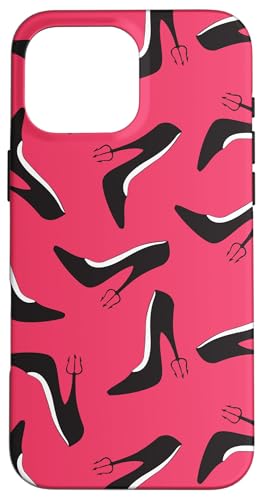 The Devil Wears Prada Pitchfork Stiletto Heel Shoe Pattern Hülle für iPhone 16 Pro Max The Devil Wears Prada Pitchfork Stiletto Heel Shoe Pattern Hülle für iPhone 16 Pro Max von 20th Century Studios