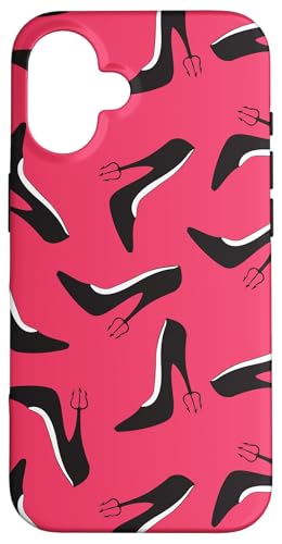 The Devil Wears Prada Pitchfork Stiletto Heel Shoe Pattern Hülle für iPhone 16 The Devil Wears Prada Pitchfork Stiletto Heel Shoe Pattern Hülle für iPhone 16 von 20th Century Studios