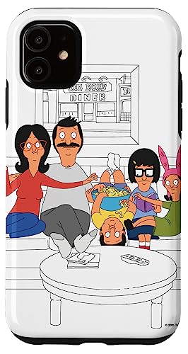 Hülle für iPhone 11 Bob's Burgers Bob Linda Gene Tina Louise Wohnzimmer von 20th Century Television
