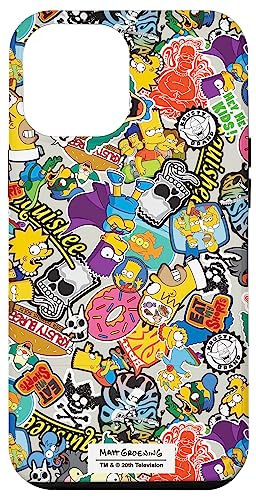 Hülle für iPhone 12 Pro Max Die Simpsons-Aufklebercollage Hülle für iPhone 12 Pro Max Die Simpsons-Aufklebercollage von 20th Century Television