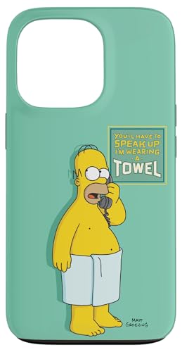 Hülle für iPhone 13 Pro The Simpsons Homer Simpson Speak Up I'm Wearing A Towel Hülle für iPhone 13 Pro The Simpsons Homer Simpson Speak Up I'm Wearing A Towel von 20th Century Television