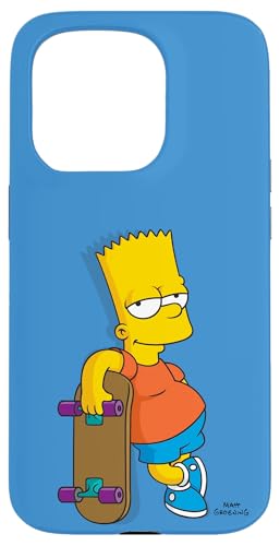 Hülle für iPhone 15 Pro Die Simpsons Bart Simpson Himmelblau Hülle für iPhone 15 Pro Die Simpsons Bart Simpson Himmelblau von 20th Century Television