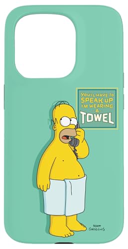 Hülle für iPhone 15 Pro The Simpsons Homer Simpson Speak Up I'm Wearing A Towel Hülle für iPhone 15 Pro The Simpsons Homer Simpson Speak Up I'm Wearing A Towel von 20th Century Television