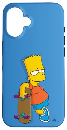 Hülle für iPhone 16 Die Simpsons Bart Simpson Himmelblau von 20th Century Television