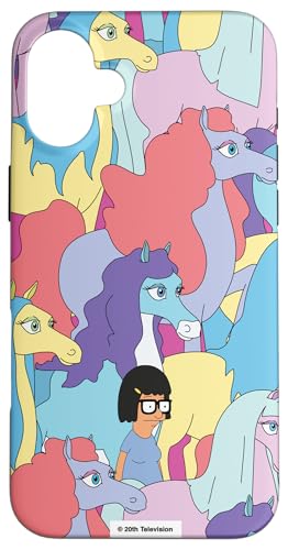 Hülle für iPhone 16 Plus Bob's Burgers Tina Pastell Ponys von 20th Century Television