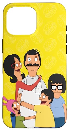 Hülle für iPhone 16 Pro Max Bob's Burgers Bob Linda Gene Tina Louise Family Hug von 20th Century Television