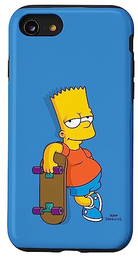 Hülle für iPhone SE (2020) / 7 / 8 Die Simpsons Bart Simpson Himmelblau von 20th Century Television