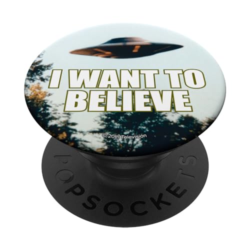 X-Files I Want to Believe Flying Saucer PopSockets Klebender PopGrip X-Files I Want to Believe Flying Saucer PopSockets Klebender PopGrip von 20th Century Television