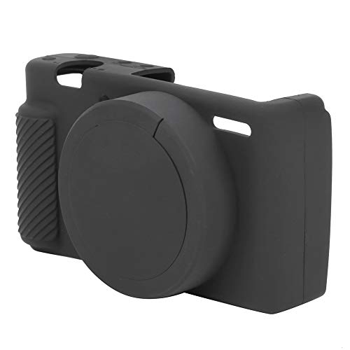 Kamera-Schutzhülle, Dehnbare Silikon-Schutzhülle für weiche Digitalkameras, für Sony ZV1-Kamera, schwarz von 214