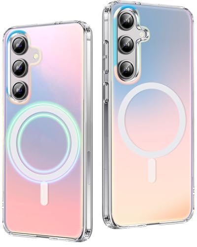 2Buyshop Handyhülle für Samsung Galaxy S25 Hülle für Mag-Safe Stoßfeste Kratzfeste Holografisch Irisierend Robust PC Schutzhülle für Samsung S25 Hülle mit Farbwechsel Effekt Matt Galaxy S25 Case Cover 2Buyshop Handyhülle für Samsung Galaxy S25 Hülle für Mag-Safe Stoßfeste Kratzfeste Holografisch Irisierend Robust PC Schutzhülle für Samsung S25 Hülle mit Farbwechsel Effekt Matt Galaxy S25 Case Cover von 2Buyshop