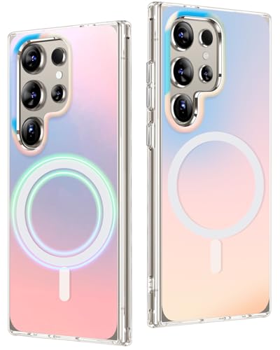 2Buyshop Handyhülle für Samsung Galaxy S25 Ultra Hülle für Mag-Safe Kratzfeste Holografisch Irisierend Robust PC Schutzhülle für Samsung S25 Ultra Hülle Farbwechsel Effekt Galaxy S25 Ultra Case Cover 2Buyshop Handyhülle für Samsung Galaxy S25 Ultra Hülle für Mag-Safe Kratzfeste Holografisch Irisierend Robust PC Schutzhülle für Samsung S25 Ultra Hülle Farbwechsel Effekt Galaxy S25 Ultra Case Cover von 2Buyshop