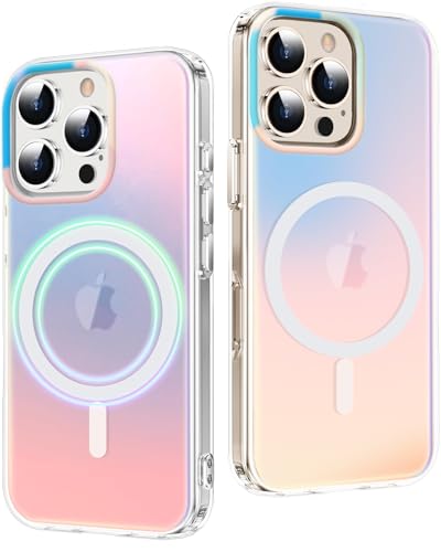 2Buyshop Handyhülle für iPhone 16 Pro Hülle für Mag-Safe Kratzfeste Stoßfeste Holografisch Irisierend Robust Schutzhülle für iPhone 16 Pro Hülle Cover Farbwechsel Effekt iPhone 16 Pro Case 6,3 Zoll 2Buyshop Handyhülle für iPhone 16 Pro Hülle für Mag-Safe Kratzfeste Stoßfeste Holografisch Irisierend Robust Schutzhülle für iPhone 16 Pro Hülle Cover Farbwechsel Effekt iPhone 16 Pro Case 6,3 Zoll von 2Buyshop