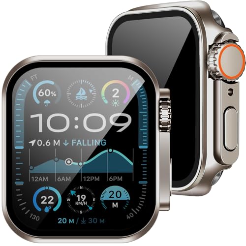 2Buyshop Hülle für Apple Watch Serie 10 42mm Schutzhülle Hülle mit Anti Spy Displayschutz, Sieht aus wie eine iWatch Ultra Ultradünne PC Schutz Schutzhülle für Apple Watch Series 10 Hülle 42mm Case 2Buyshop Hülle für Apple Watch Serie 10 42mm Schutzhülle Hülle mit Anti Spy Displayschutz, Sieht aus wie eine iWatch Ultra Ultradünne PC Schutz Schutzhülle für Apple Watch Series 10 Hülle 42mm Case von 2Buyshop