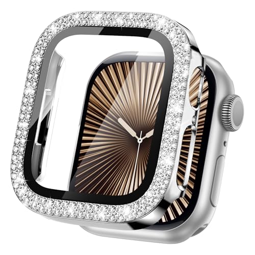 2Buyshop Hülle für Apple Watch Serie 9 8 7 41mm Schutzhülle Hülle Displayschutz Glitzer Hart PC Ultradünne Kratzfest Schutz Bumper Bling Case Gehäuse für Apple Watch Series 9 8 7 Hülle 41mm Case 2Buyshop Hülle für Apple Watch Serie 9 8 7 41mm Schutzhülle Hülle Displayschutz Glitzer Hart PC Ultradünne Kratzfest Schutz Bumper Bling Case Gehäuse für Apple Watch Series 9 8 7 Hülle 41mm Case von 2Buyshop
