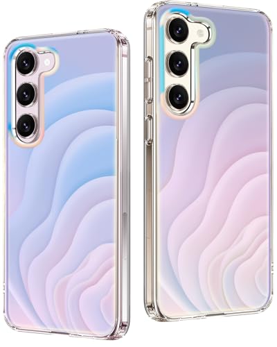 2Buyshop Schutzhülle für Samsung Galaxy S22 Plus Hülle Stoßfeste Kratzfeste Holografisch Irisierend Robust PC Welle Handyhülle für Samsung Galaxy S22 Plus 5G Hülle mit Farbwechsel Effekt Case Cover 2Buyshop Schutzhülle für Samsung Galaxy S22 Plus Hülle Stoßfeste Kratzfeste Holografisch Irisierend Robust PC Welle Handyhülle für Samsung Galaxy S22 Plus 5G Hülle mit Farbwechsel Effekt Case Cover von 2Buyshop