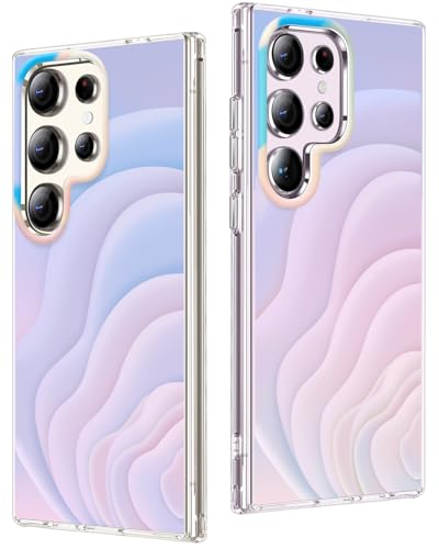 2Buyshop Schutzhülle für Samsung Galaxy S23 Ultra Hülle Stoßfeste Kratzfeste Holografisch Irisierend Robust PC Welle Handyhülle für Samsung Galaxy S23 Ultra 5G Hülle mit Farbwechsel Effekt Case Cover 2Buyshop Schutzhülle für Samsung Galaxy S23 Ultra Hülle Stoßfeste Kratzfeste Holografisch Irisierend Robust PC Welle Handyhülle für Samsung Galaxy S23 Ultra 5G Hülle mit Farbwechsel Effekt Case Cover von 2Buyshop