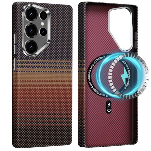 2Buyshop für Samsung Galaxy S25 Ultra Hülle Ultradünn aus Aramidfaser Magnetische mit Mag-Safe Kratzfeste Handyhülle Taktile Gewebte Kameraschutz Schutzhülle für Samsung S25 Ultra 5G Case Cover 2Buyshop für Samsung Galaxy S25 Ultra Hülle Ultradünn aus Aramidfaser Magnetische mit Mag-Safe Kratzfeste Handyhülle Taktile Gewebte Kameraschutz Schutzhülle für Samsung S25 Ultra 5G Case Cover von 2Buyshop